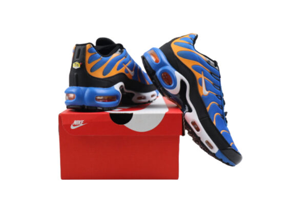 נעלי נייק-NIKE AIR MAX PLUS TN-BRIGHT YELLOW -BLUE