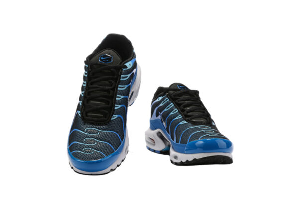 נעלי נייק-NIKE AIR MAX PLUS TN-BLUE-BLACK LOGO