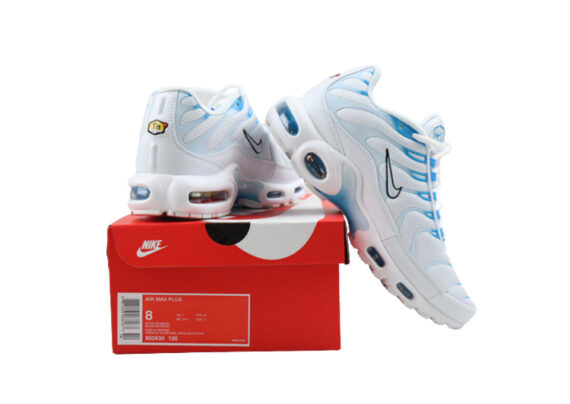 נעלי נייק-NIKE AIR MAX PLUS TN-WHITE-SKY BLUE