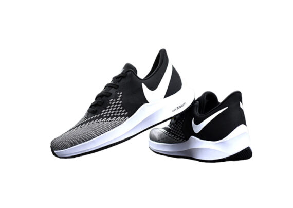 נעלי נייק-NIKE AIR ZOOM VOMERO W6-Black-Solitude