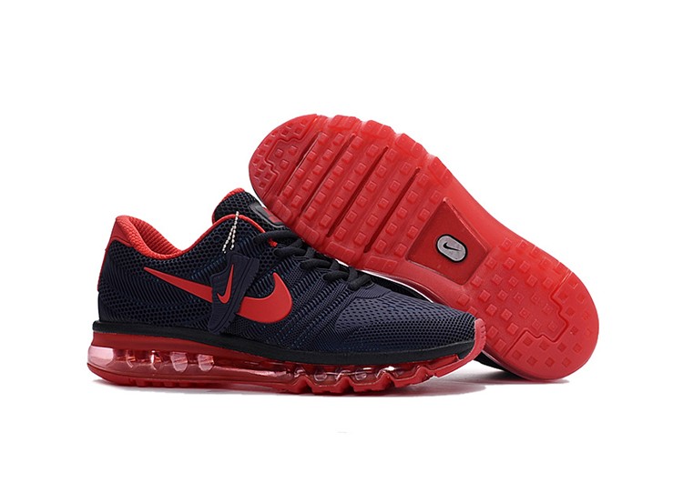 נעלי נייק-Nike Air Max 2017- GUARDSMAN RED- BLACK RUSSIAN – תמונה 5