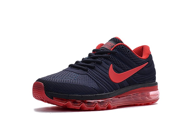 נעלי נייק-Nike Air Max 2017- GUARDSMAN RED- BLACK RUSSIAN – תמונה 2
