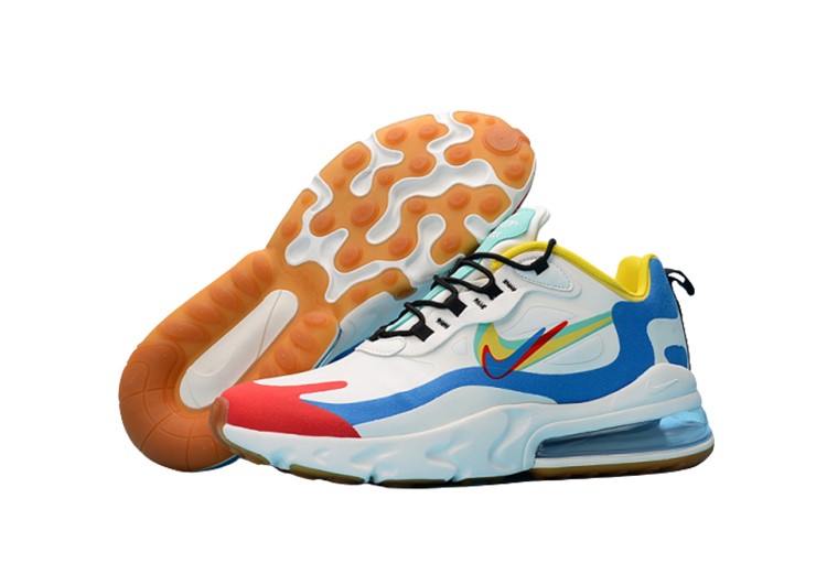 Nike Air Max 270 React ALIZARIN- DENIM – תמונה 4