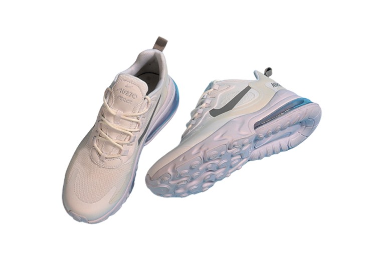 Nike Air Max 270 React PINK SWAN- DOVE GREY – תמונה 3