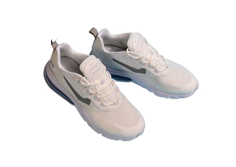 Nike Air Max 270 React PINK SWAN- DOVE GREY – תמונה 2