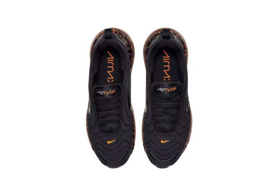 Nike Air Max 720 Black & ORG Logo