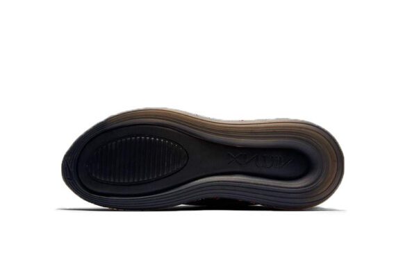 Nike Air Max 720 Black & ORG Logo