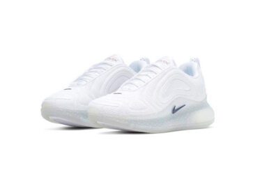 Nike Air Max 720 White & Logo Black-3