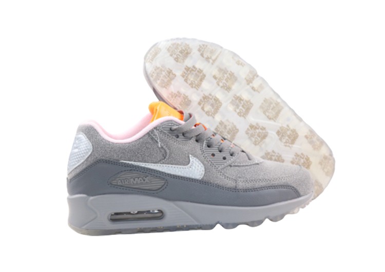 נעלי נייק-Nike Air Max 90 TOPAZ-GRAY – תמונה 4