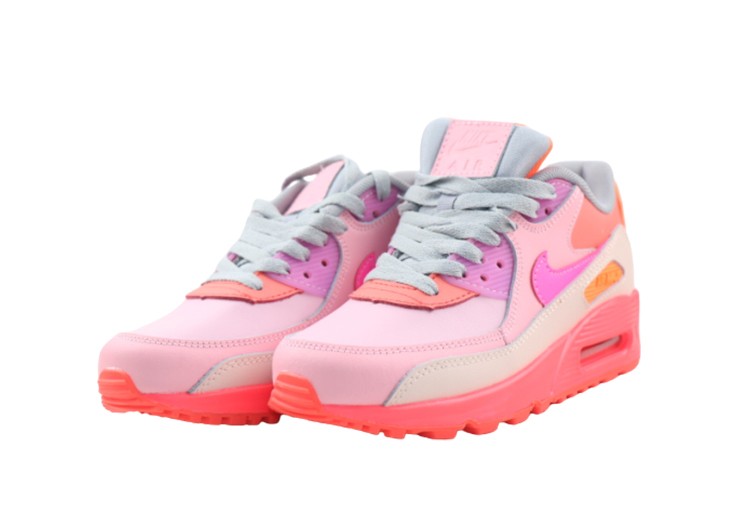 נעלי נייק-Nike Air Max 90 WAFER- CHANTILLY – תמונה 2