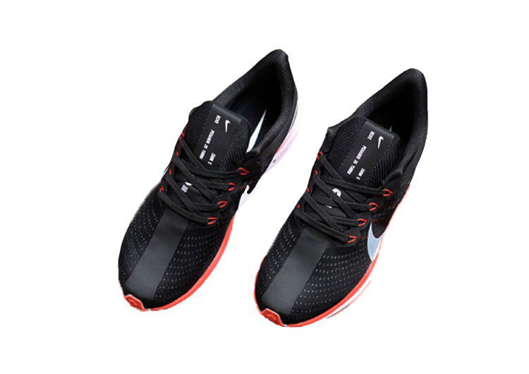 נעלי נייק-Nike Zoom Pegasus 35 Black Russian-Fire Brick – תמונה 5