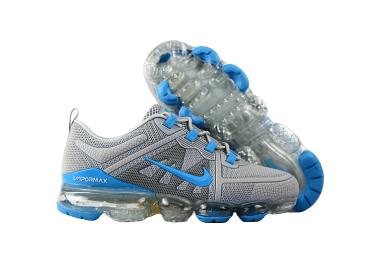 נעלי נייק-NIKE AIR VAPROMAX 2019 - GRAY-BLUE – תמונה 4