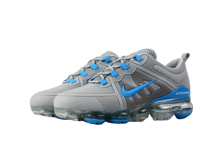 נעלי נייק-NIKE AIR VAPROMAX 2019 - GRAY-BLUE – תמונה 2