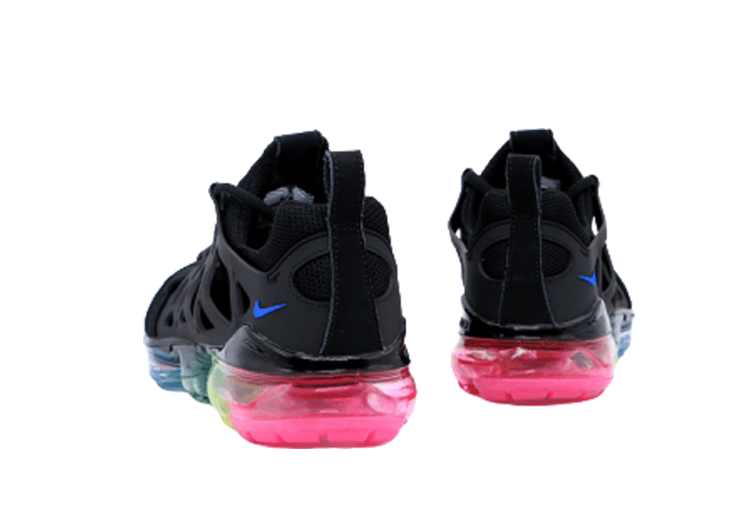 נעלי נייק-NIKE AIR VAPROMAX 2019 - BLACK-BOTTOM MULTICOLORED – תמונה 4