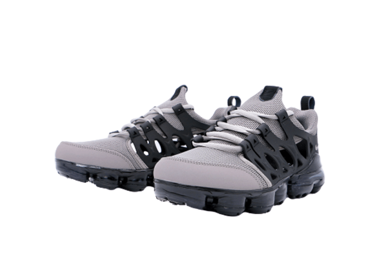 נעלי נייק-NIKE AIR VAPROMAX 2019 - BLACK-GRAY – תמונה 5