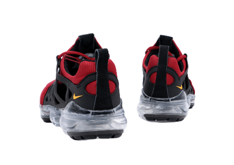 נעלי נייק-NIKE AIR VAPROMAX 2019 - BLACK-RED – תמונה 3