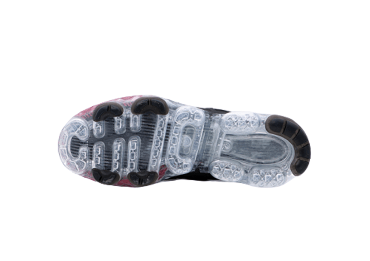 נעלי נייק-NIKE AIR VAPROMAX 2019 - BLACK-RED – תמונה 4