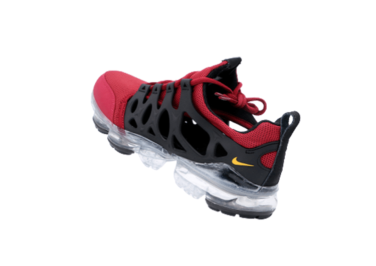 נעלי נייק-NIKE AIR VAPROMAX 2019 - BLACK-RED – תמונה 6