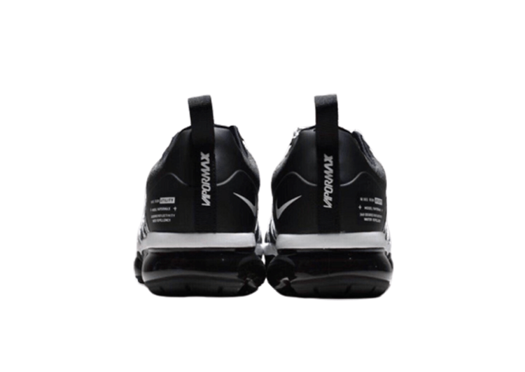 נעלי נייק-NIKE AIR VAPROMAX 2019 - DARK GRAY - WHITE LOGO – תמונה 5