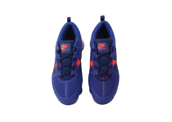 נעלי נייק-NIKE AIR VAPROMAX 2019 - DARK_BLUE - RED