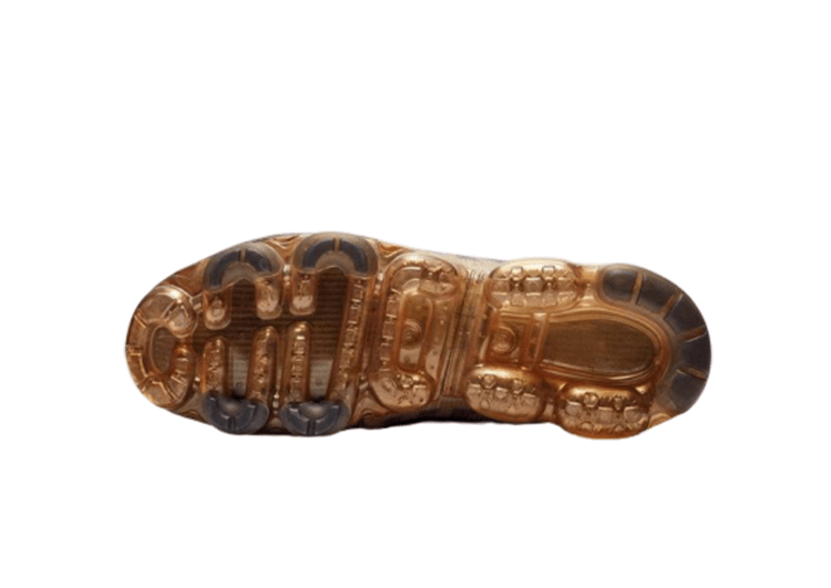 נעלי נייק-NIKE AIR VAPROMAX 2019 - GRAY-BROWN-BLACK LOGO – תמונה 5