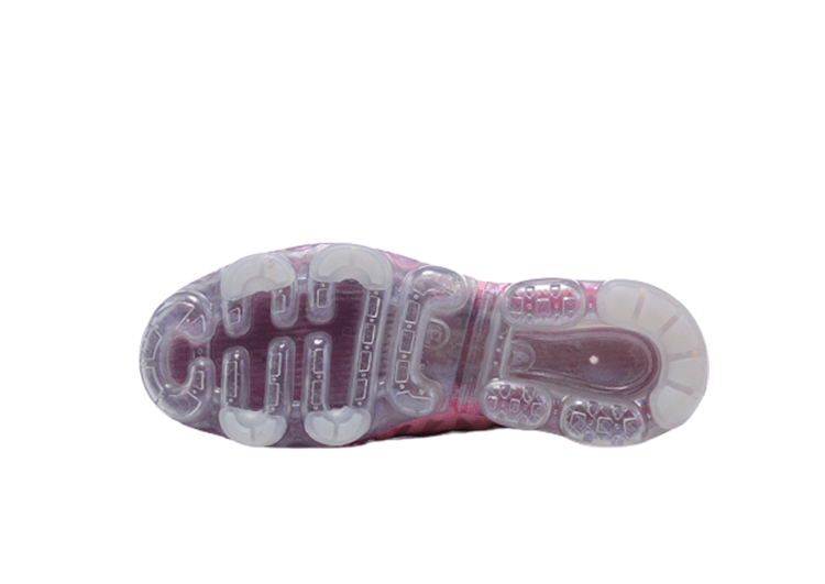 נעלי נייק-NIKE AIR VAPROMAX 2019 - PINK-WHITE LOGO – תמונה 5