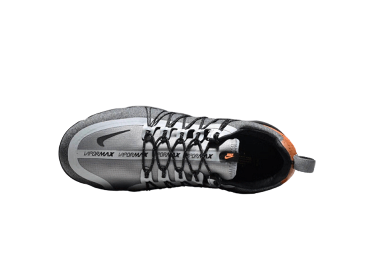 נעלי נייק-NIKE AIR VAPROMAX 2019 - WHITE - GRAY - ORG – תמונה 8