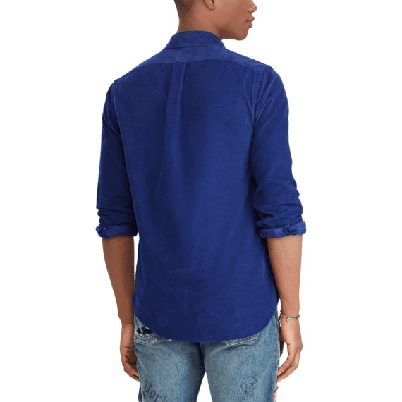 ראלף לורן-RL SHIRT MEN'S LONG BLUE