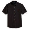 ראלף לורן-RALPH LAUREN SHIRT MEN'S SHORT BLACK