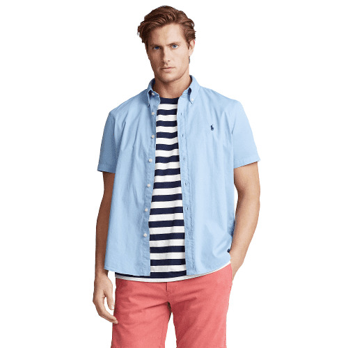 ראלף לורן-RALPH LAUREN SHIRT MEN'S SHORT – תמונה 2