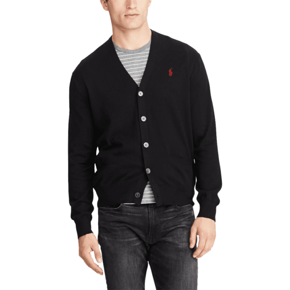 ראלף לורן-RL SWETER JACKET MEN'S BLACK