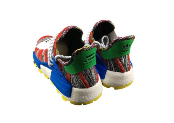 נעלי אדידס-ADIDAS Human Race Running Shoes –Navy Blue-Persian Red