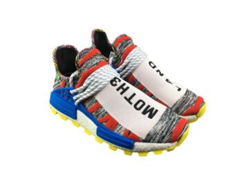 ADIDAS Human Race Running Shoes –Navy Blue-Persian Red (5)