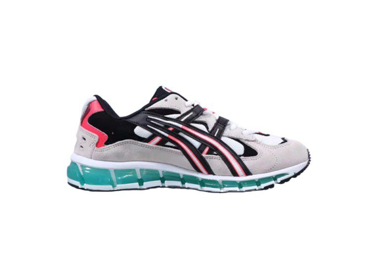 נעלי אסיקס-ASICS - Beige & Green – תמונה 2