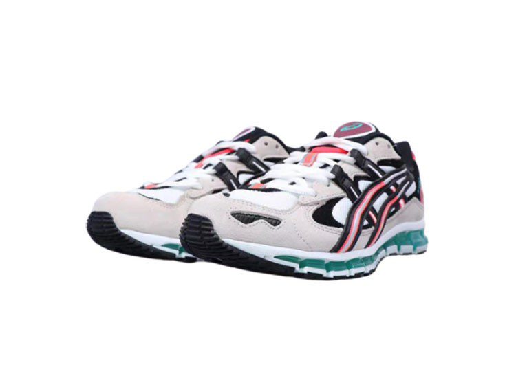 נעלי אסיקס-ASICS - Beige & Green – תמונה 3