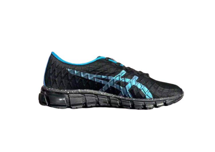 נעלי אסיקס-ASICS - Black & Blue – תמונה 2