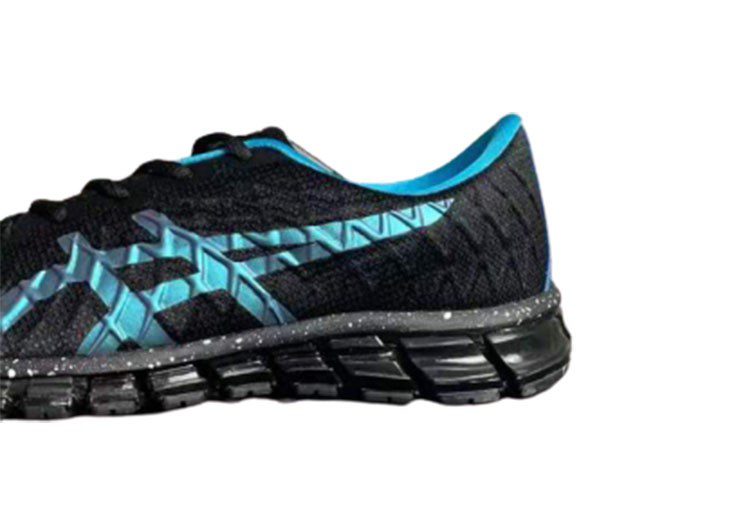 נעלי אסיקס-ASICS - Black & Blue – תמונה 6