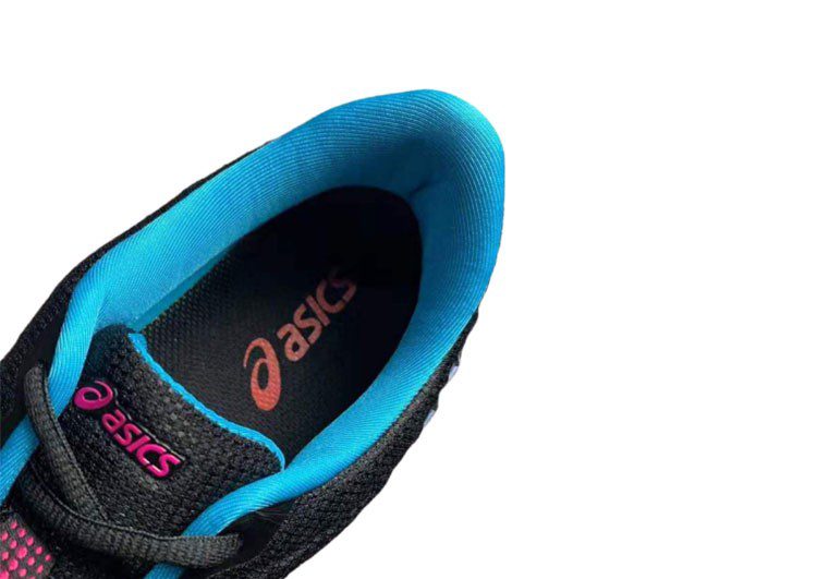 נעלי אסיקס-ASICS - Black & Blue – תמונה 7