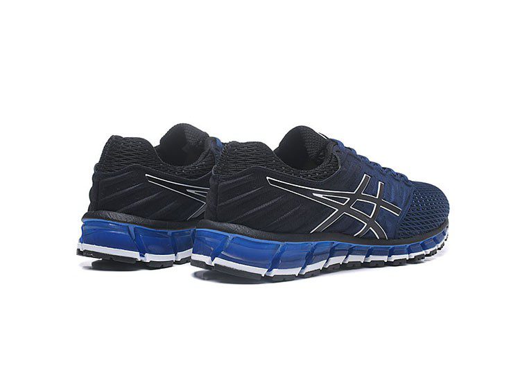 נעלי אסיקס-ASICS - Black & Dark-Blue Border – תמונה 7