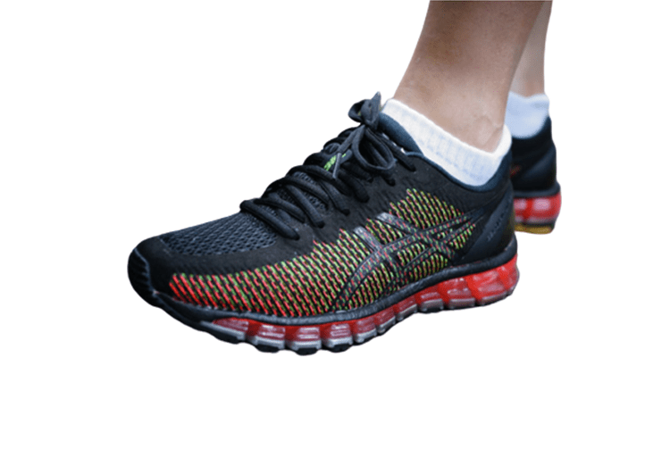 נעלי אסיקס-ASICS - Black & Green – תמונה 8