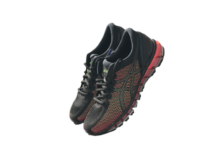 נעלי אסיקס-ASICS - Black & Green – תמונה 4