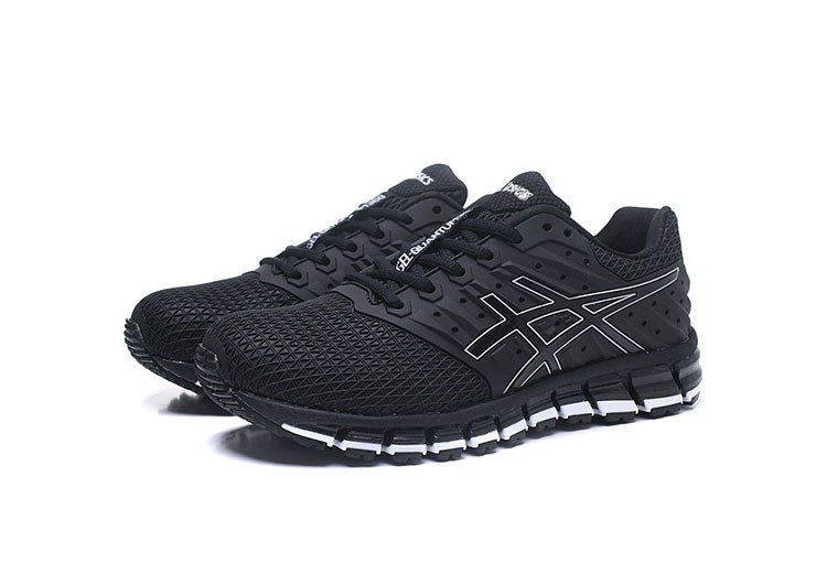 נעלי אסיקס-ASICS - Black & White Border – תמונה 2