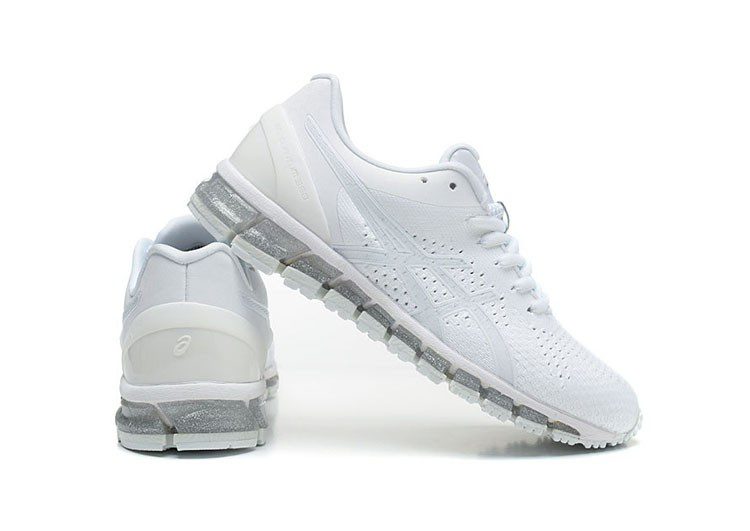 נעלי אסיקס-ASICS - KNIT 2 - Full White – תמונה 4
