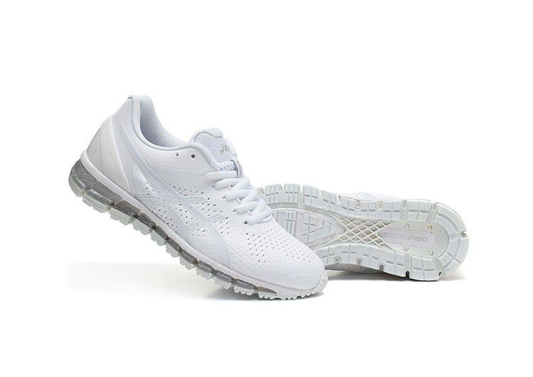 נעלי אסיקס-ASICS - KNIT 2 - Full White – תמונה 6