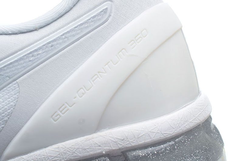 נעלי אסיקס-ASICS - KNIT 2 - Full White – תמונה 8