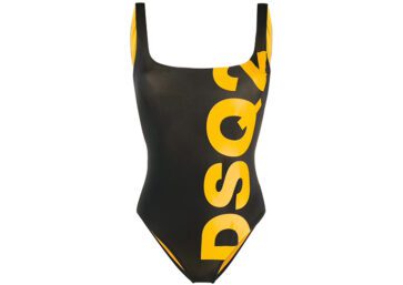 DSQUARED2 BIKINI WOMEN-Black & Amber