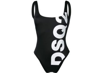 DSQUARED2 BIKINI WOMEN-Black & White Combo