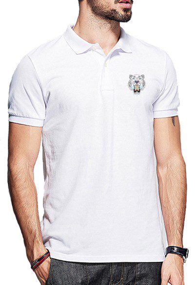 KENZO-קנזו חולצות פולו שרוול קצר לגברים - White