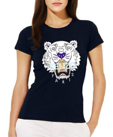 KENZO-קנזו חולצות שרוול קצר לנשים - Navy Blue