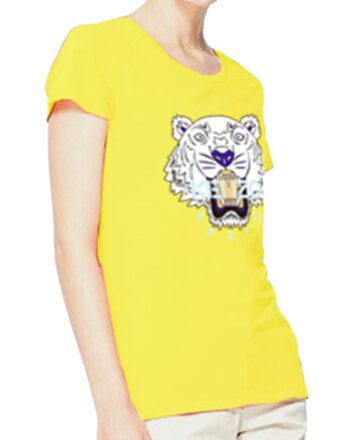 KENZO-קנזו חולצות שרוול קצר לנשים - Yellow